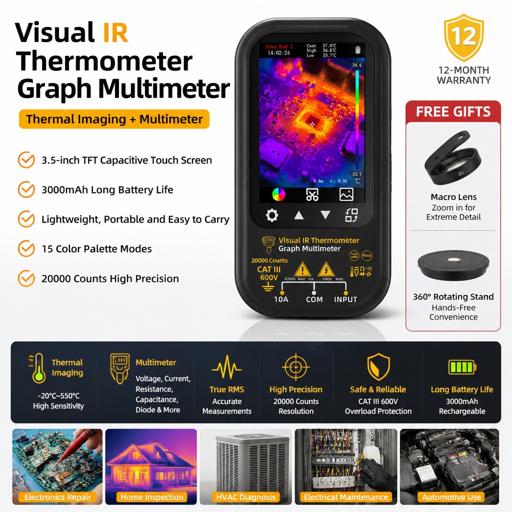 Electronics Repair Engineer - BSIDE SH6 Thermal Imager Multimeter Digital