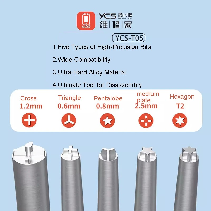 Set Obeng Presisi Tinggi 3D YC - Electronics Repair Center ulasan dan harga