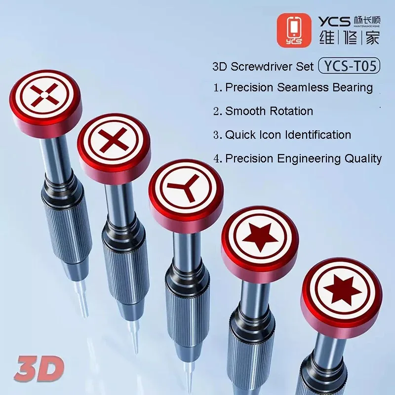 Set Obeng Presisi Tinggi 3D YC - Electronics Repair Center ulasan dan harga