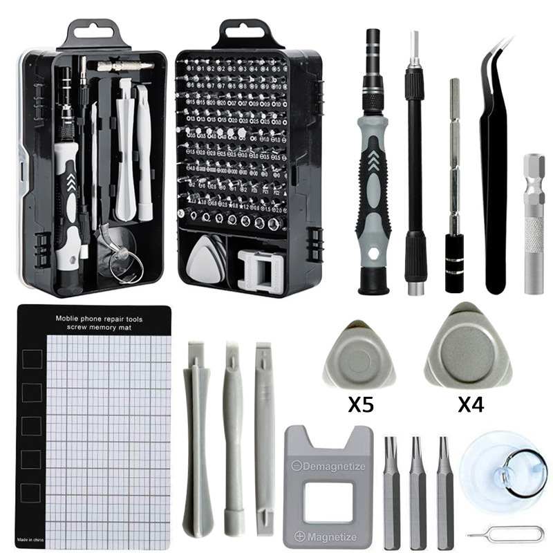 115pcs Peralatan Perbaikan Kom - Electronics Repair Center ulasan dan harga