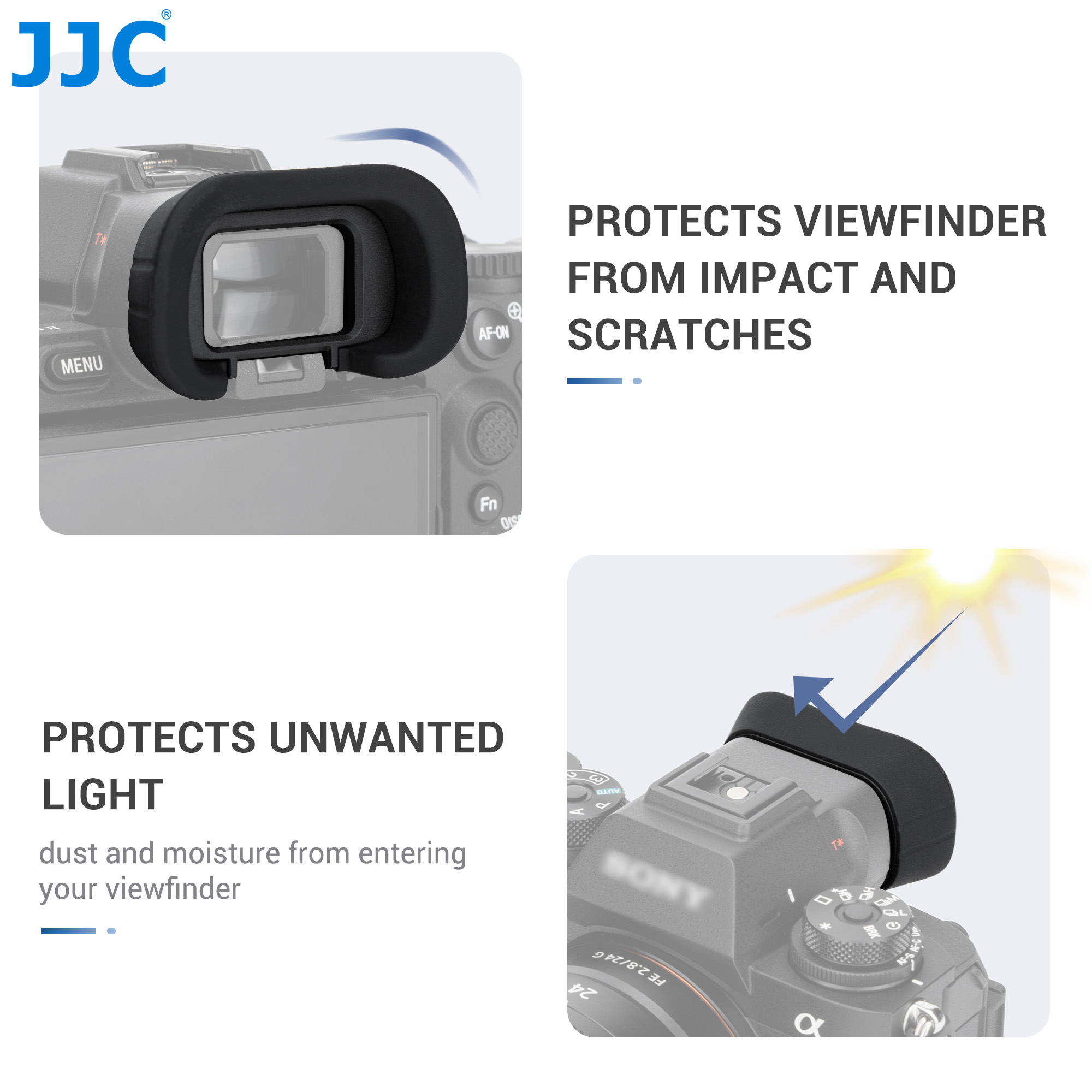 JJC Silicone Soft Eyecup Eyepi - Sony Camera A7 Iv ulasan dan harga