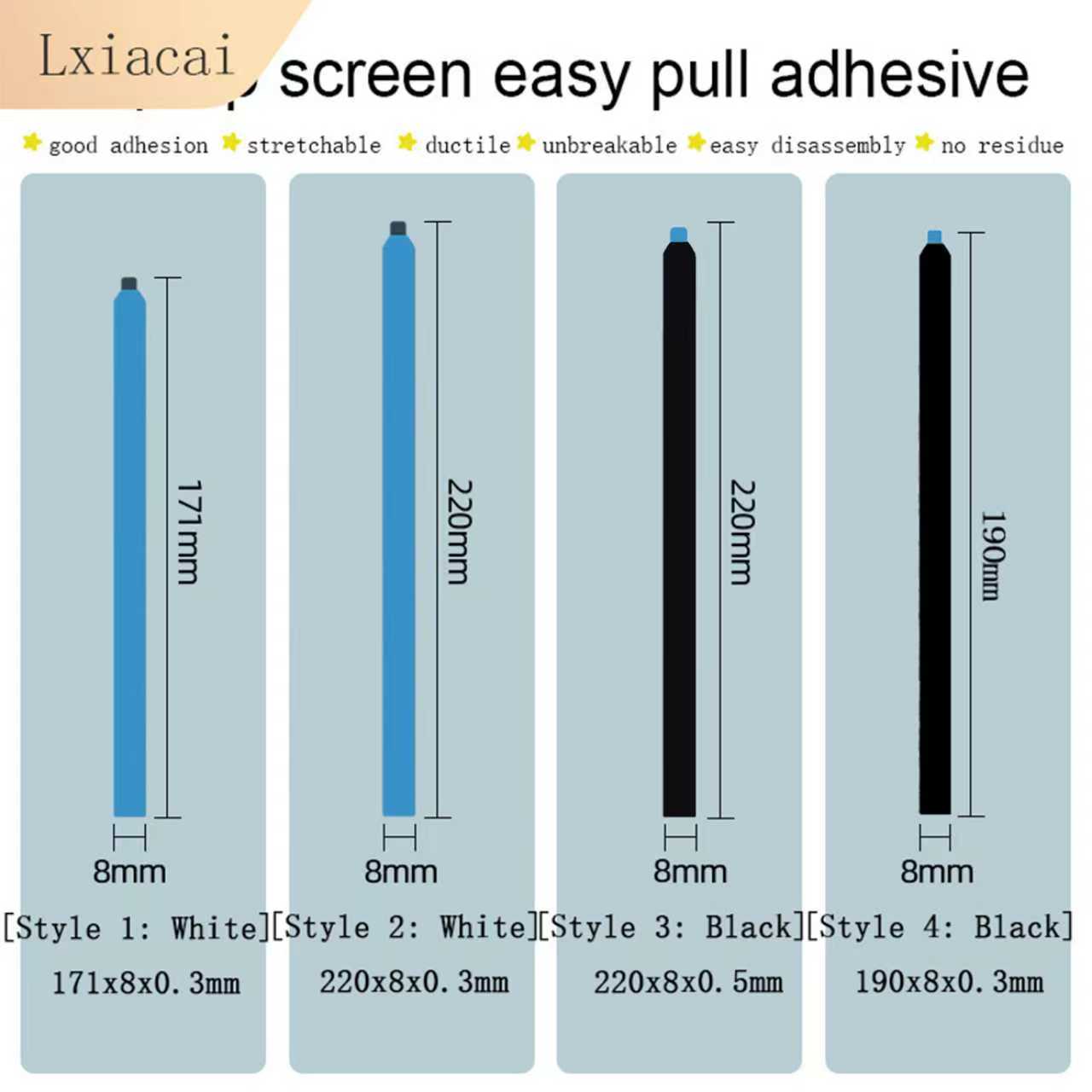 Lem tarik mudah layar Laptop,  - Lcd Screen Adhesive ulasan dan harga
