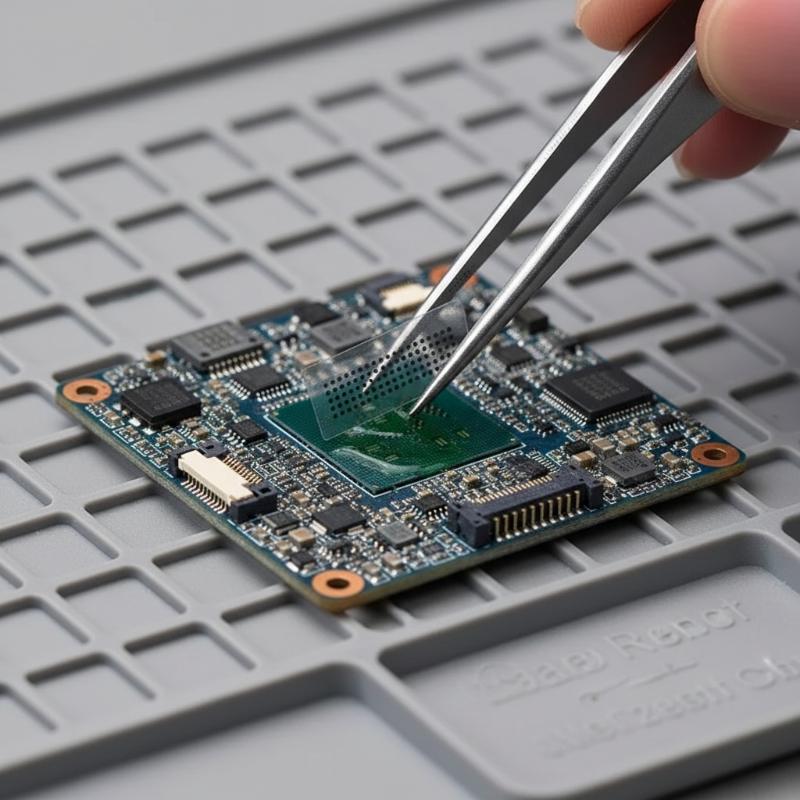 F-IPLCD Green Oil BGA Reballin - Electronics Repair Workshop ulasan dan harga
